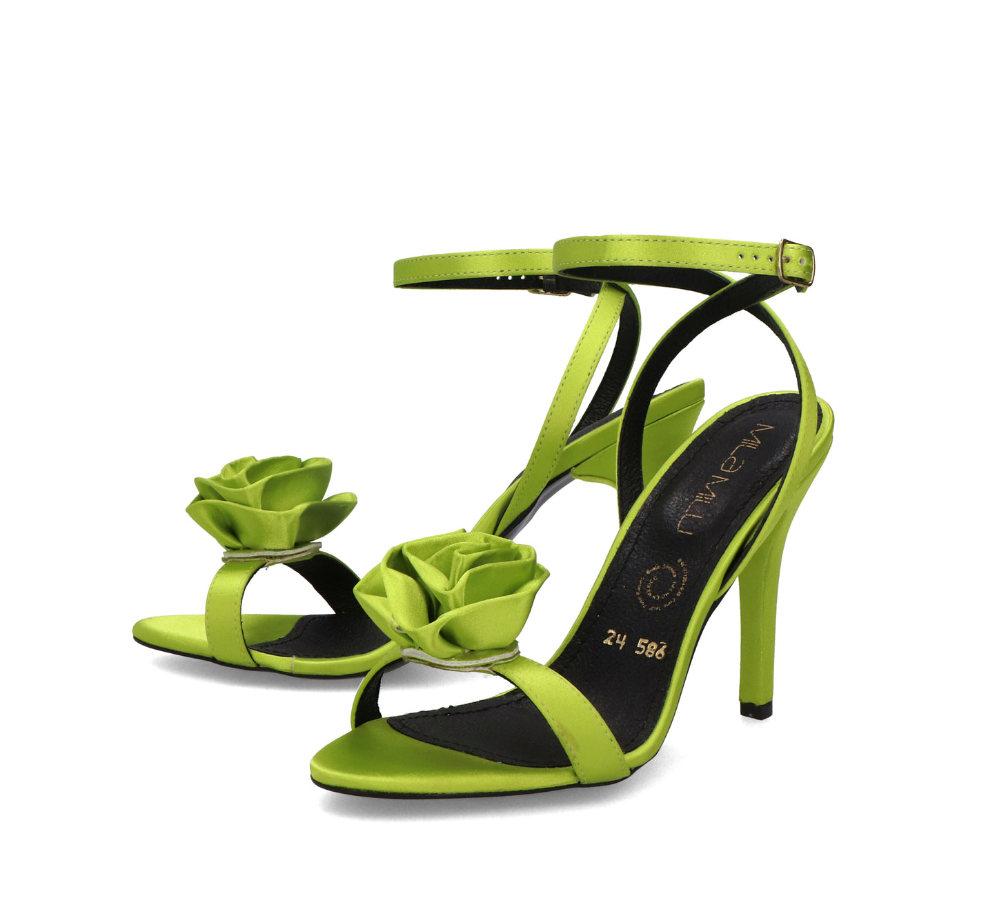 CAMELIA SHANTUG, Verde