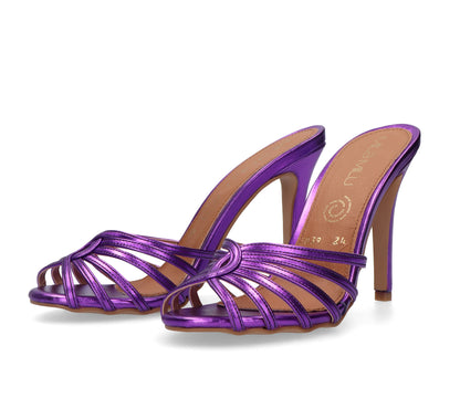 Damian Metálico Barolo – tacones barolo de Mila Milu – vista 2