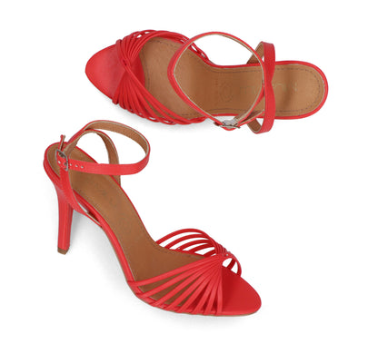 Nicolas Rojo – tacones rojo de Mila Milu – vista 3