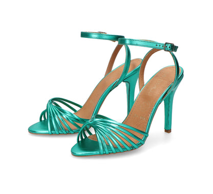 Nicolas Metálico – tacones metálico de Mila Milu – vista 2
