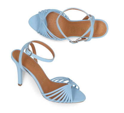 Nicolas Baby Blue – tacones azul cielo de Mila Milu – vista 3