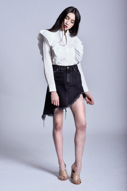Navy Cabra – mules de Mila Milu – vista 4