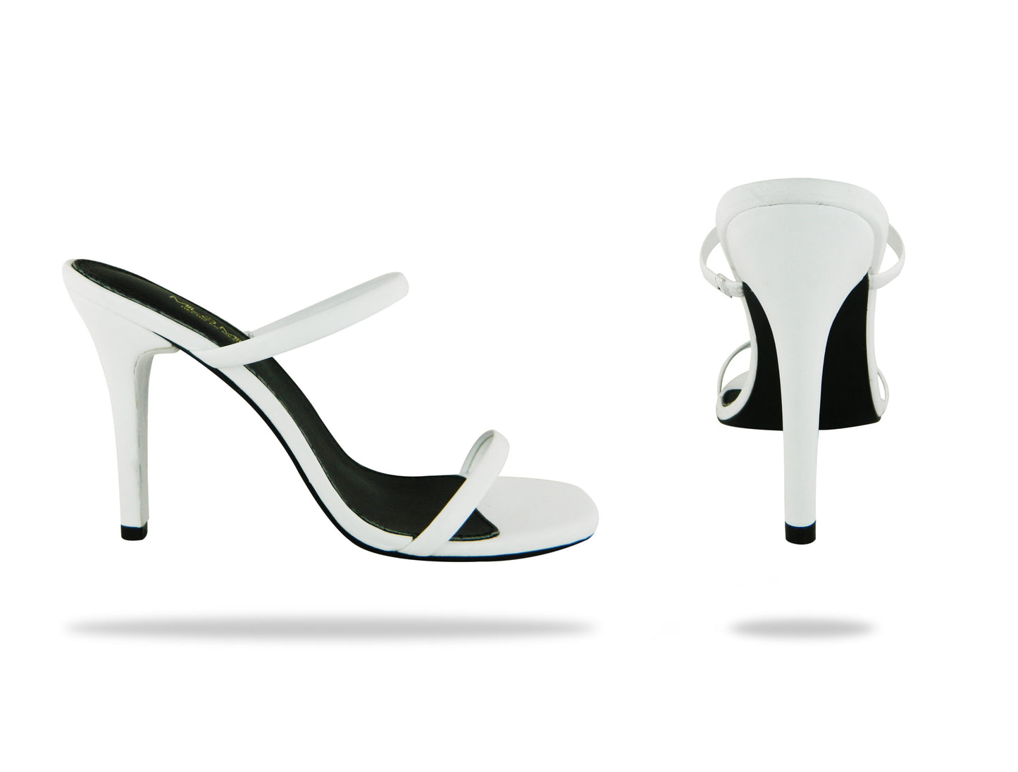 JANE HEEL, WHITE