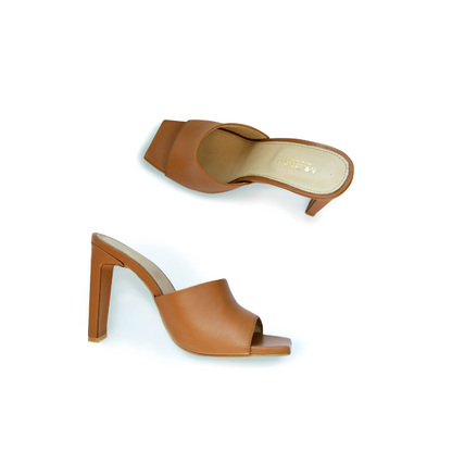 Luna Napa Camel – tacones en camel de Mila Milu – vista 3