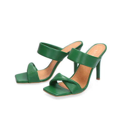 Philipp Vestimenta Verde Botella – tacones verde botella de Mila Milu – vista 3
