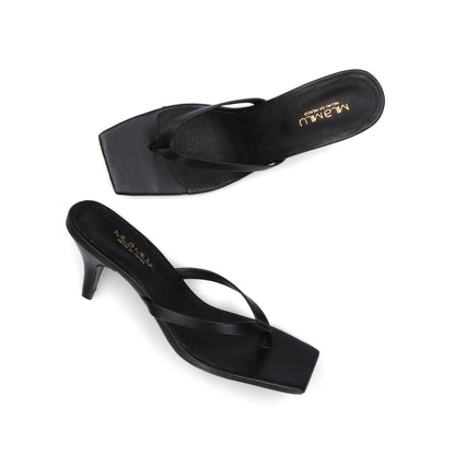 Barton Napa Negro – tacones en color negro de Mila Milu – vista 2
