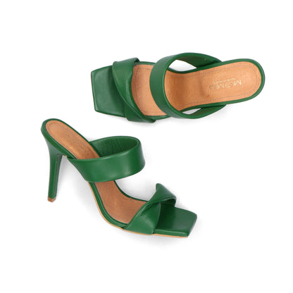 Philipp Vestimenta Verde Botella – tacones verde botella de Mila Milu – vista 2