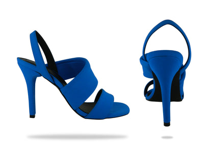 Cass Buk – tacones en color azul de Mila Milu – vista 3