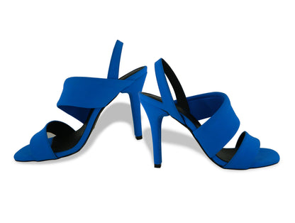 Cass Buk – tacones en color azul de Mila Milu – vista 2