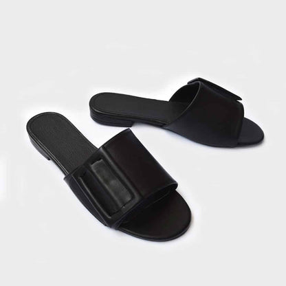 Alessa Mestizo Negro – sandalias de tacón en color negro de Mila Milu