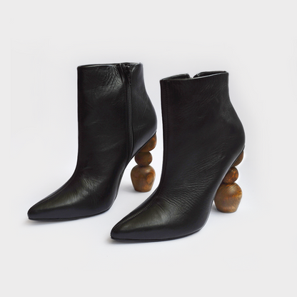 Ximena Mestizo Negro – botas color negro de Mila Milu