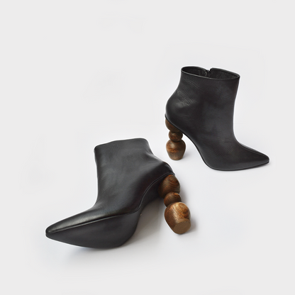 Ximena Mestizo Negro – botas color negro de Mila Milu – vista 3