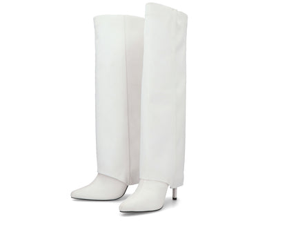 Catalina Napa Blanco – botas en color blanco de Mila Milu