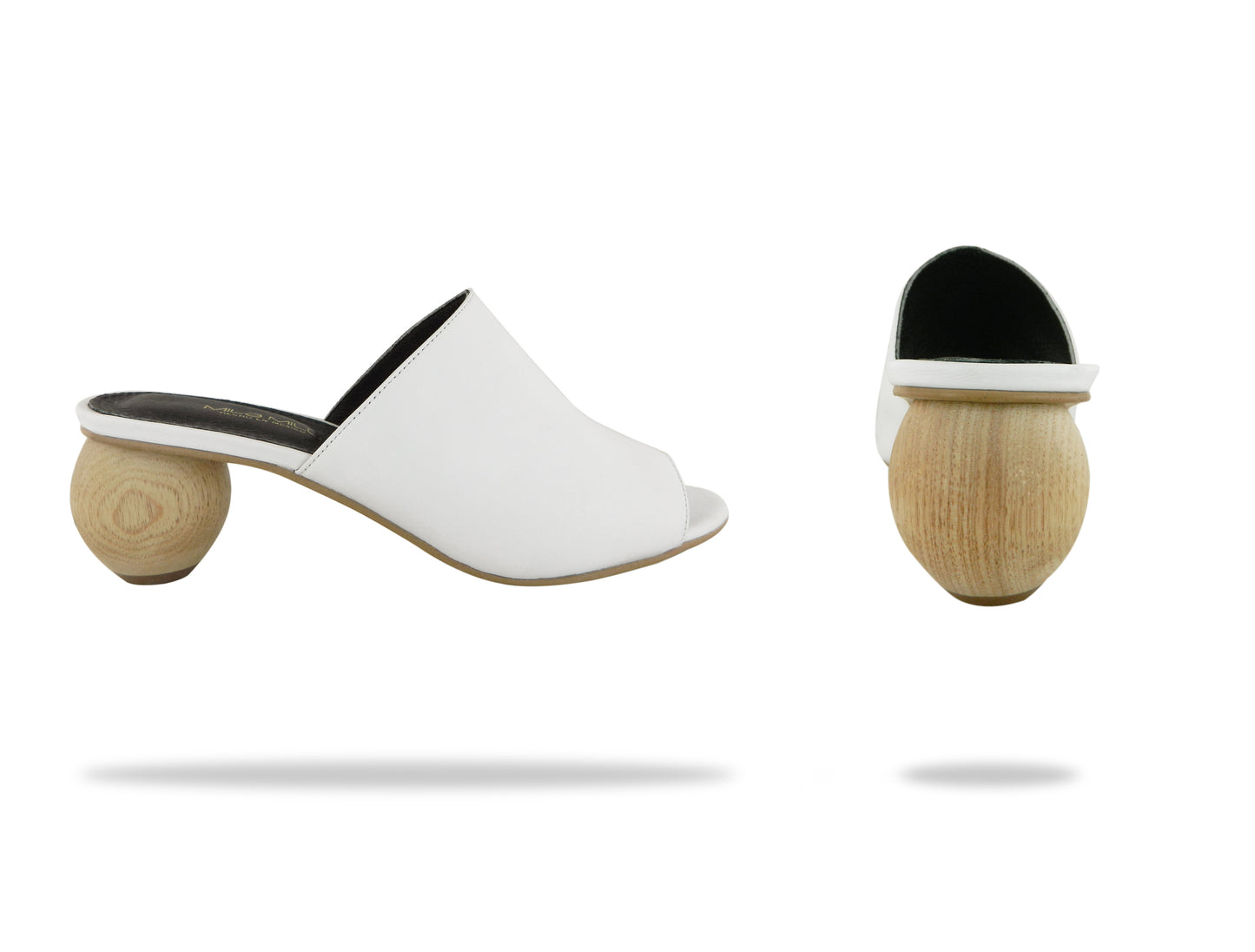 POPPY MULE, WHITE