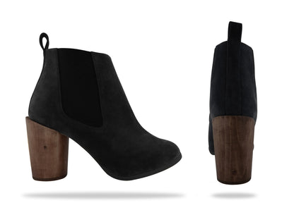 Emanuelle Gamuza – botas de Mila Milu – vista 3