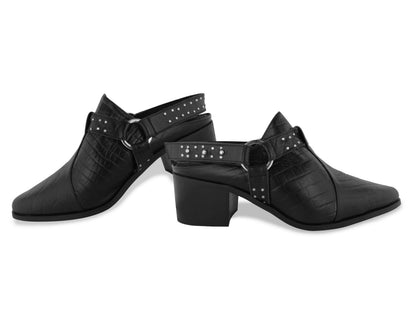 Chiara N – tacones en color negro de Mila Milu – vista 2