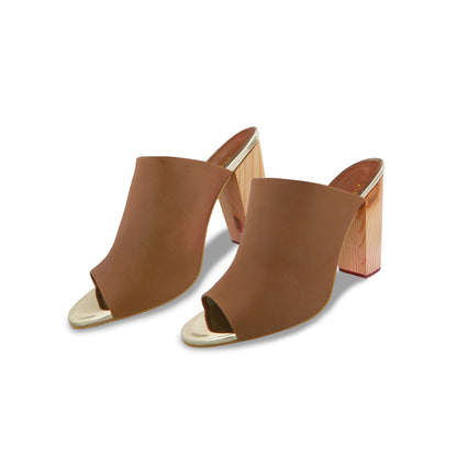 Varsovia Miel – tacones color miel de Mila Milu