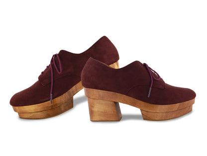 Mayfair Marsala – cuñas marsala de Mila Milu – vista 2