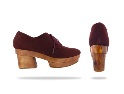 Mayfair Marsala – cuñas marsala de Mila Milu – vista 3