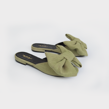 Hurricane Lino Olivo – sandalias en verde olivo de Mila Milu – vista 2