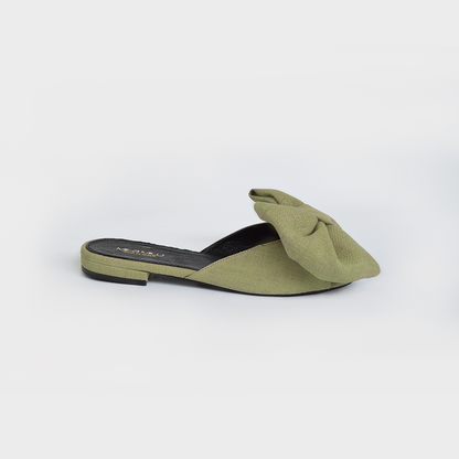Hurricane Lino Olivo – sandalias en verde olivo de Mila Milu – vista 3