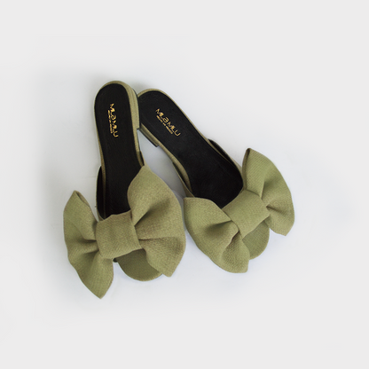 Hurricane Lino Olivo – sandalias en verde olivo de Mila Milu