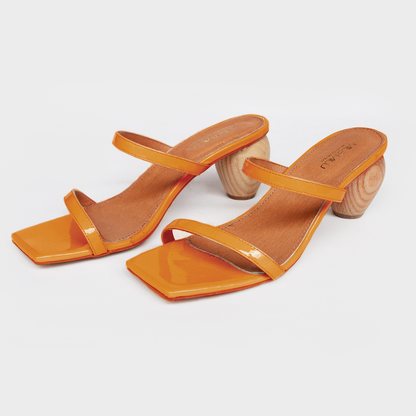 Sun Charol Mostaza – tacones color mostaza de Mila Milu