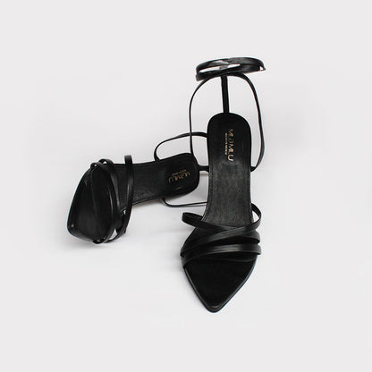 Sunny Mestizo Negro – tacones color negro de Mila Milu – vista 3