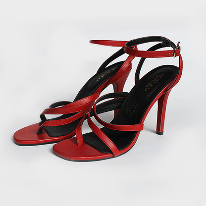 Summer Mestizo Rojo – tacones color rojo de Mila Milu